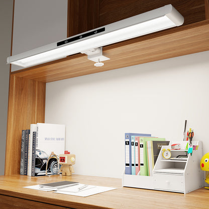 Mumpson J025 Clip-On LED Desk Lamp: Touch + Remote Control, 3 Adjustable Color Temperatures & Dimmable Lighting