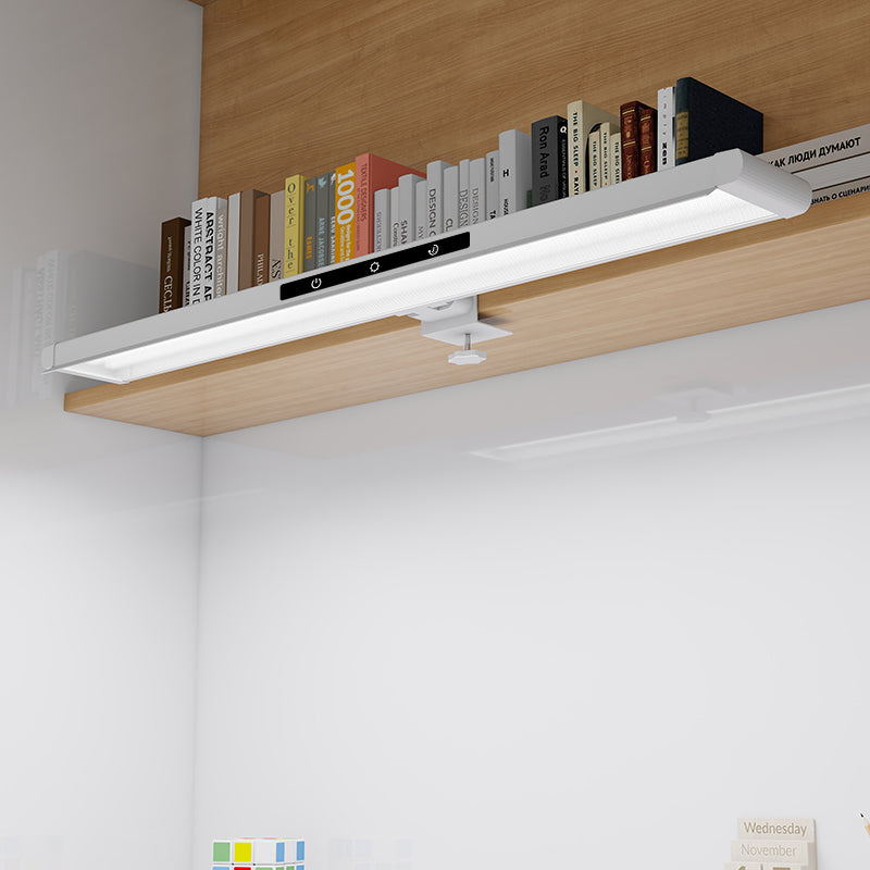Mumpson J025 Clip-On LED Desk Lamp: Touch + Remote Control, 3 Adjustable Color Temperatures & Dimmable Lighting